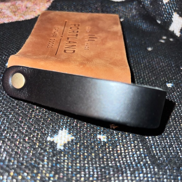 SOLD portland leather goods DAKOTA mug hugger - Picture 5 of 5